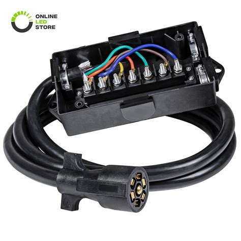 8 wire junction box for trailer|waterproof trailer wiring junction box.